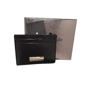 Kate Spade New York Kenzie Black Card Holder NIB